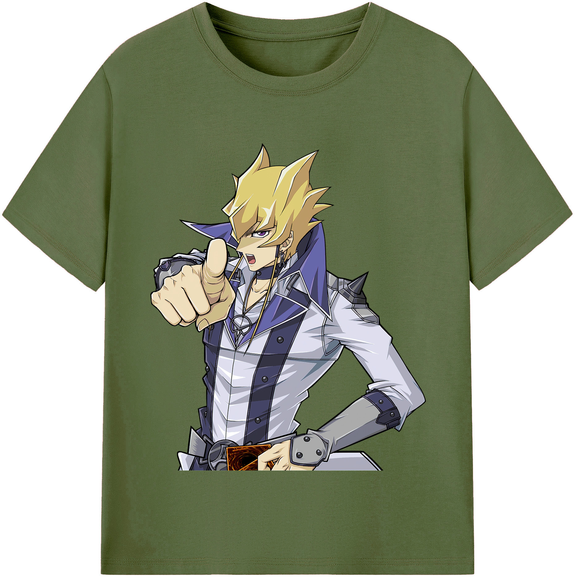（画像用） 遊☆戯☆王 Yu-Gi-Oh! 綿100％半袖Tシャツ（フロントプリント）